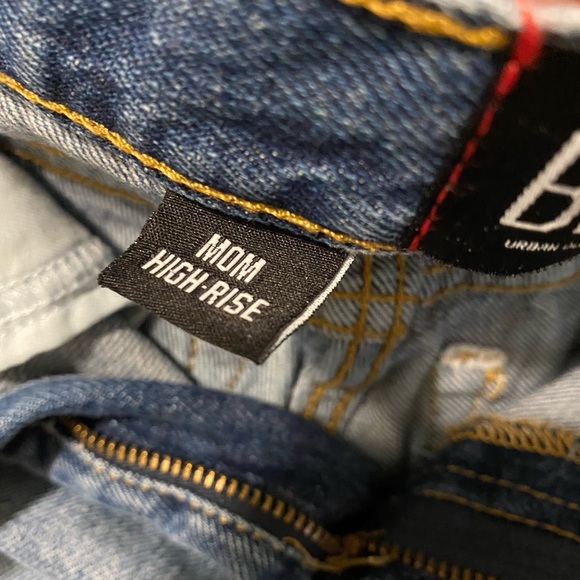 Urban Outfitters BDG High Rise Mom Jean Shorts - Picture 3 of 4